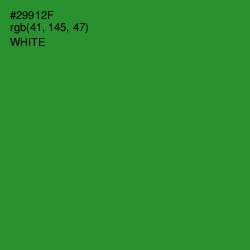 #29912F - Forest Green Color Image