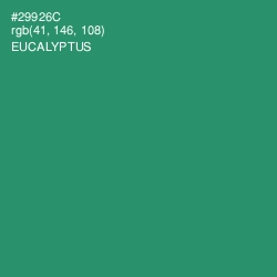 #29926C - Eucalyptus Color Image