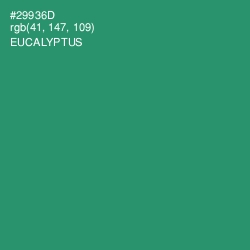 #29936D - Eucalyptus Color Image