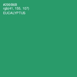 #299B6B - Eucalyptus Color Image