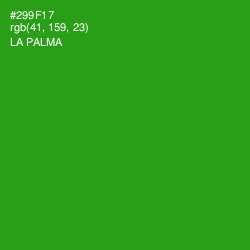 #299F17 - La Palma Color Image