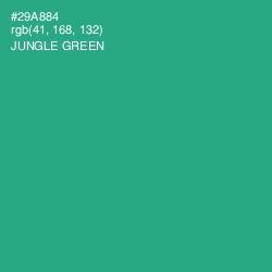 #29A884 - Jungle Green Color Image