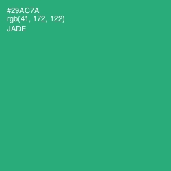 #29AC7A - Jade Color Image