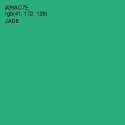 #29AC7E - Jade Color Image