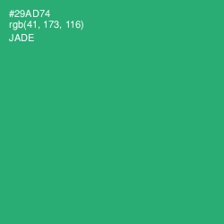 #29AD74 - Jade Color Image