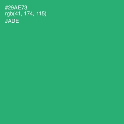 #29AE73 - Jade Color Image