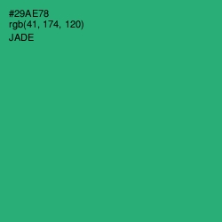 #29AE78 - Jade Color Image