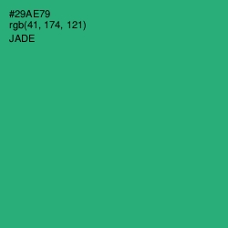 #29AE79 - Jade Color Image