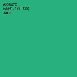 #29B07D - Jade Color Image