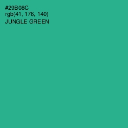 #29B08C - Jungle Green Color Image