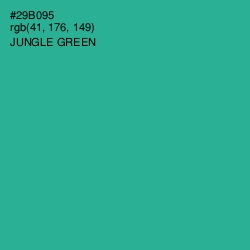 #29B095 - Jungle Green Color Image