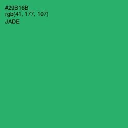 #29B16B - Jade Color Image