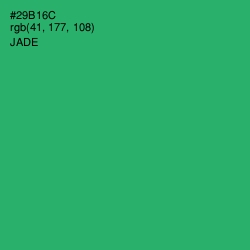 #29B16C - Jade Color Image