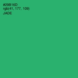 #29B16D - Jade Color Image