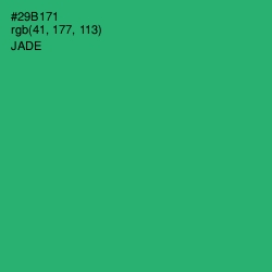 #29B171 - Jade Color Image