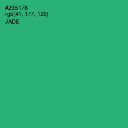 #29B178 - Jade Color Image