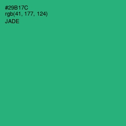 #29B17C - Jade Color Image