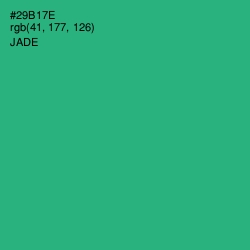 #29B17E - Jade Color Image