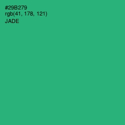 #29B279 - Jade Color Image