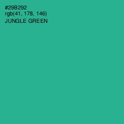 #29B292 - Jungle Green Color Image