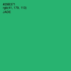 #29B371 - Jade Color Image