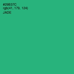 #29B37C - Jade Color Image