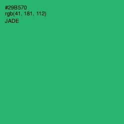 #29B570 - Jade Color Image