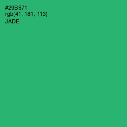 #29B571 - Jade Color Image