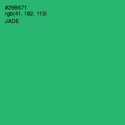 #29B671 - Jade Color Image