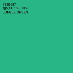 #29B687 - Jungle Green Color Image