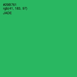 #29B761 - Jade Color Image