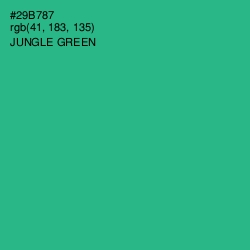 #29B787 - Jungle Green Color Image