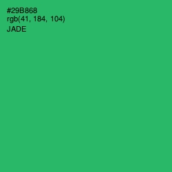 #29B868 - Jade Color Image