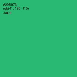 #29B973 - Jade Color Image
