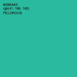 #29BAA0 - Pelorous Color Image