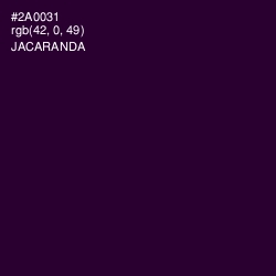 #2A0031 - Jacaranda Color Image