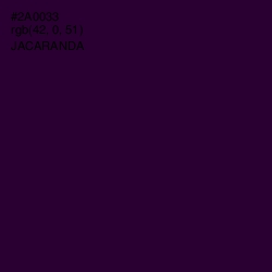 #2A0033 - Jacaranda Color Image