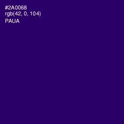 #2A0068 - Paua Color Image