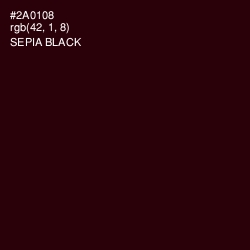#2A0108 - Sepia Black Color Image