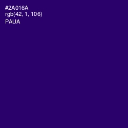 #2A016A - Paua Color Image