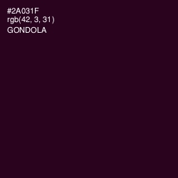 #2A031F - Gondola Color Image