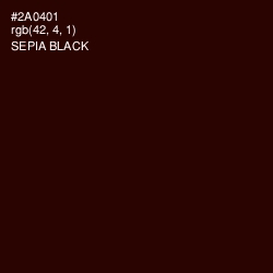 #2A0401 - Sepia Black Color Image