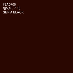 #2A0700 - Sepia Black Color Image