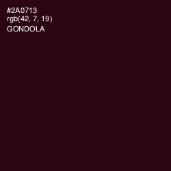 #2A0713 - Gondola Color Image