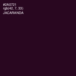 #2A0721 - Jacaranda Color Image