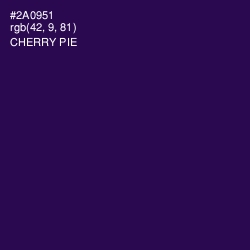 #2A0951 - Cherry Pie Color Image