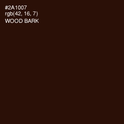 #2A1007 - Wood Bark Color Image