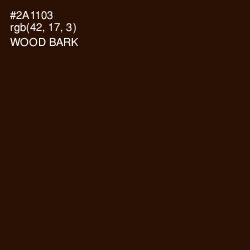 #2A1103 - Wood Bark Color Image