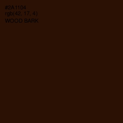 #2A1104 - Wood Bark Color Image