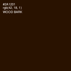#2A1201 - Wood Bark Color Image